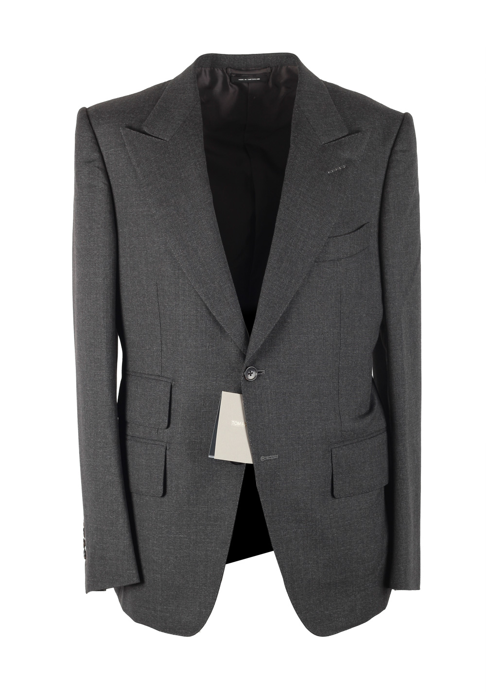 TOM FORD Windsor Gray Sport Coat Size 50 / 40R U.S. Fit A Wool | Costume Limité