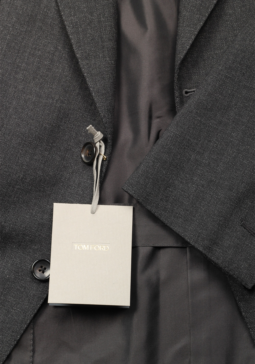 TOM FORD Windsor Gray Sport Coat Size 50 / 40R U.S. Fit A Wool | Costume Limité