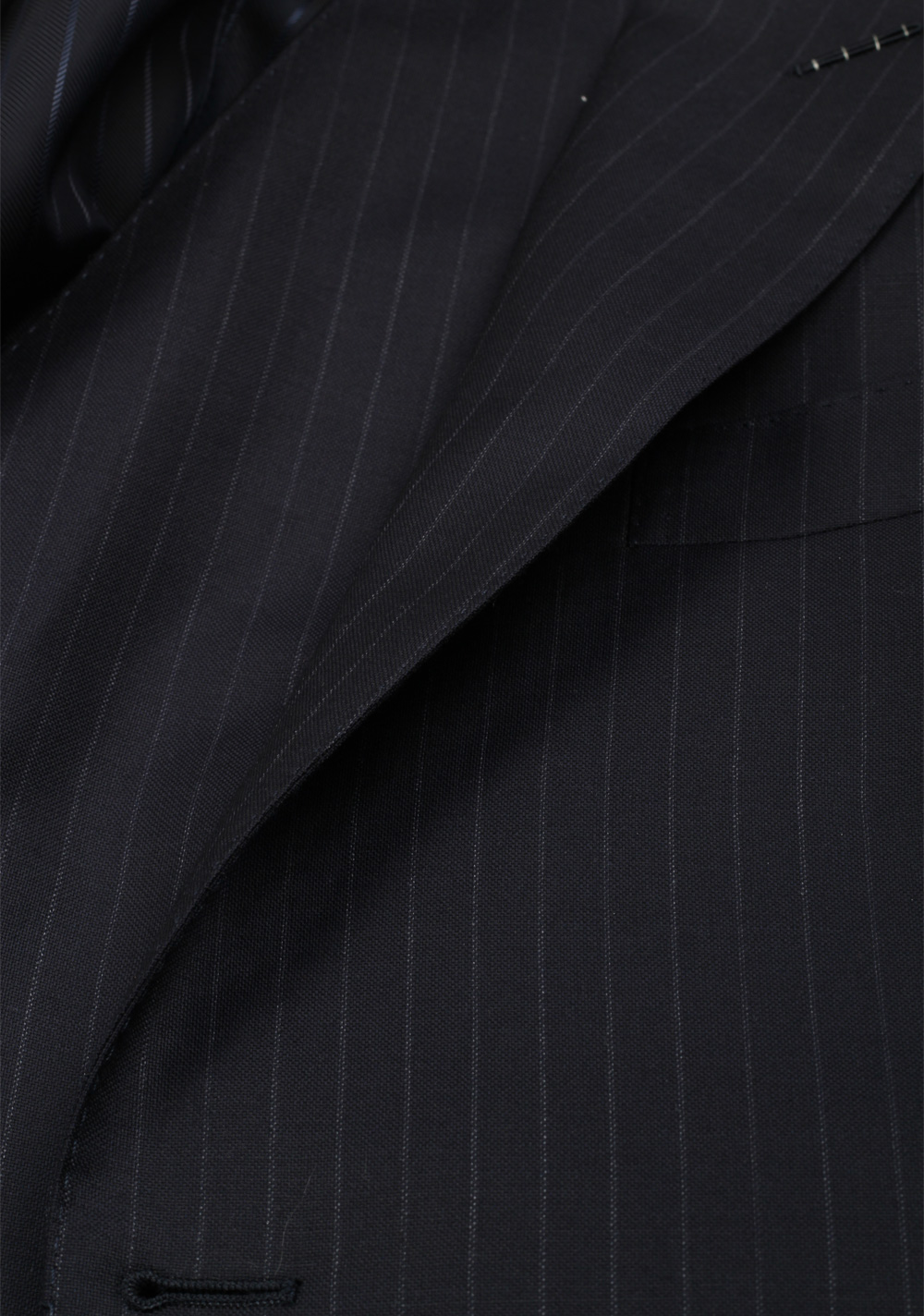 TOM FORD O’Connor Striped Blue 3 Piece Suit Size 50C / 40S U.S. Wool Fit Y | Costume Limité