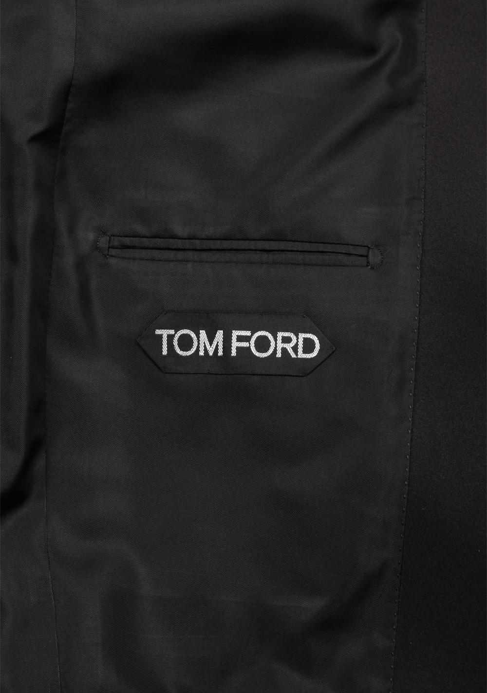 TOM FORD Atticus Black Tuxedo Smoking Suit Size 54 / 44R U.S. | Costume Limité