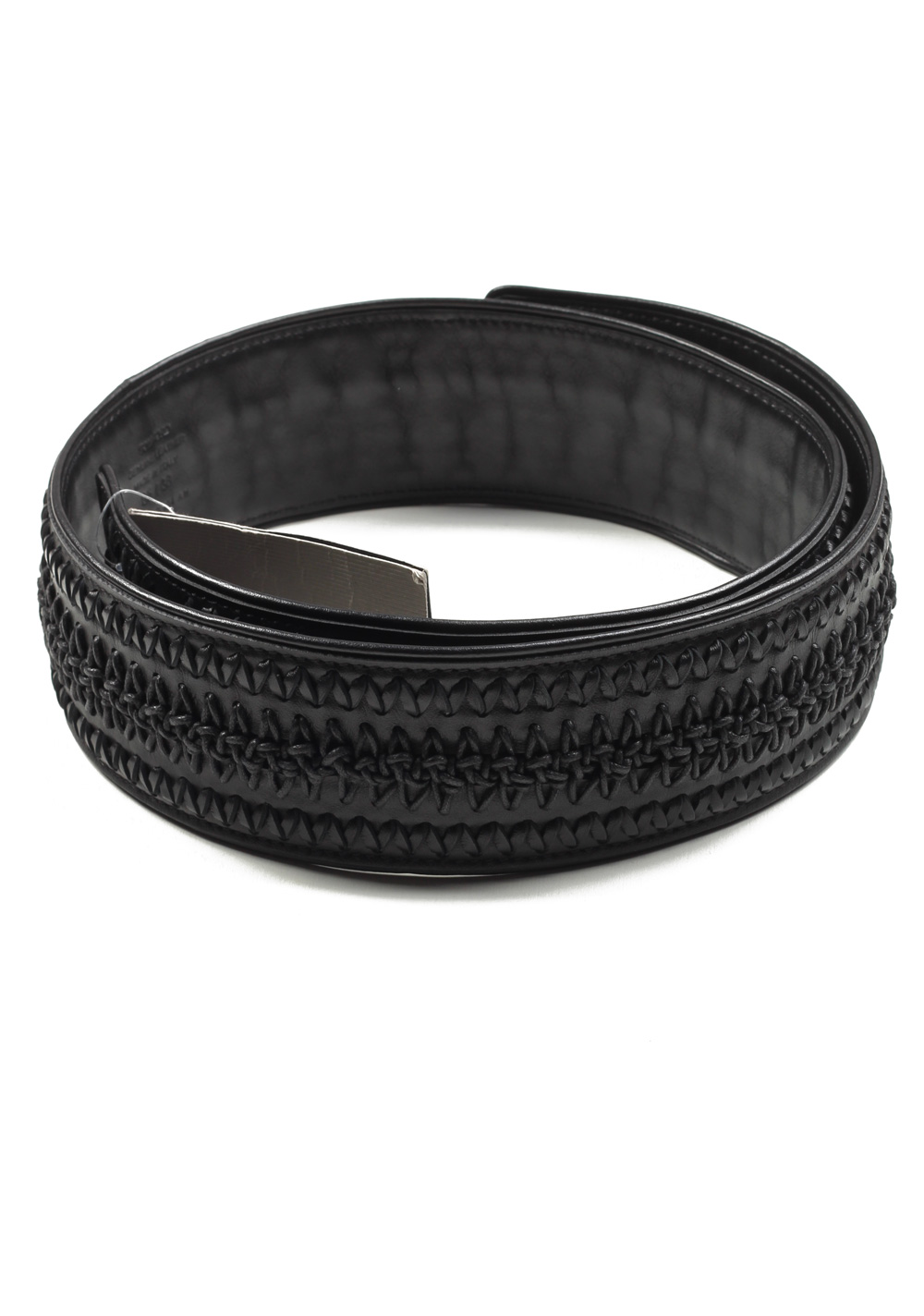 TOM FORD Black Casual Leather Belt Size 105 / 38 U.S. | Costume Limité