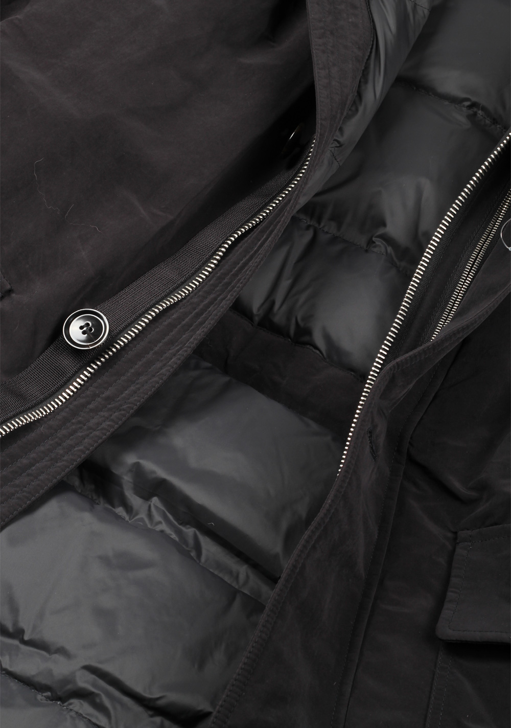 TOM FORD Black Mountain Parka Jacket Coat Size 54 / 44R U.S. Outerwear | Costume Limité