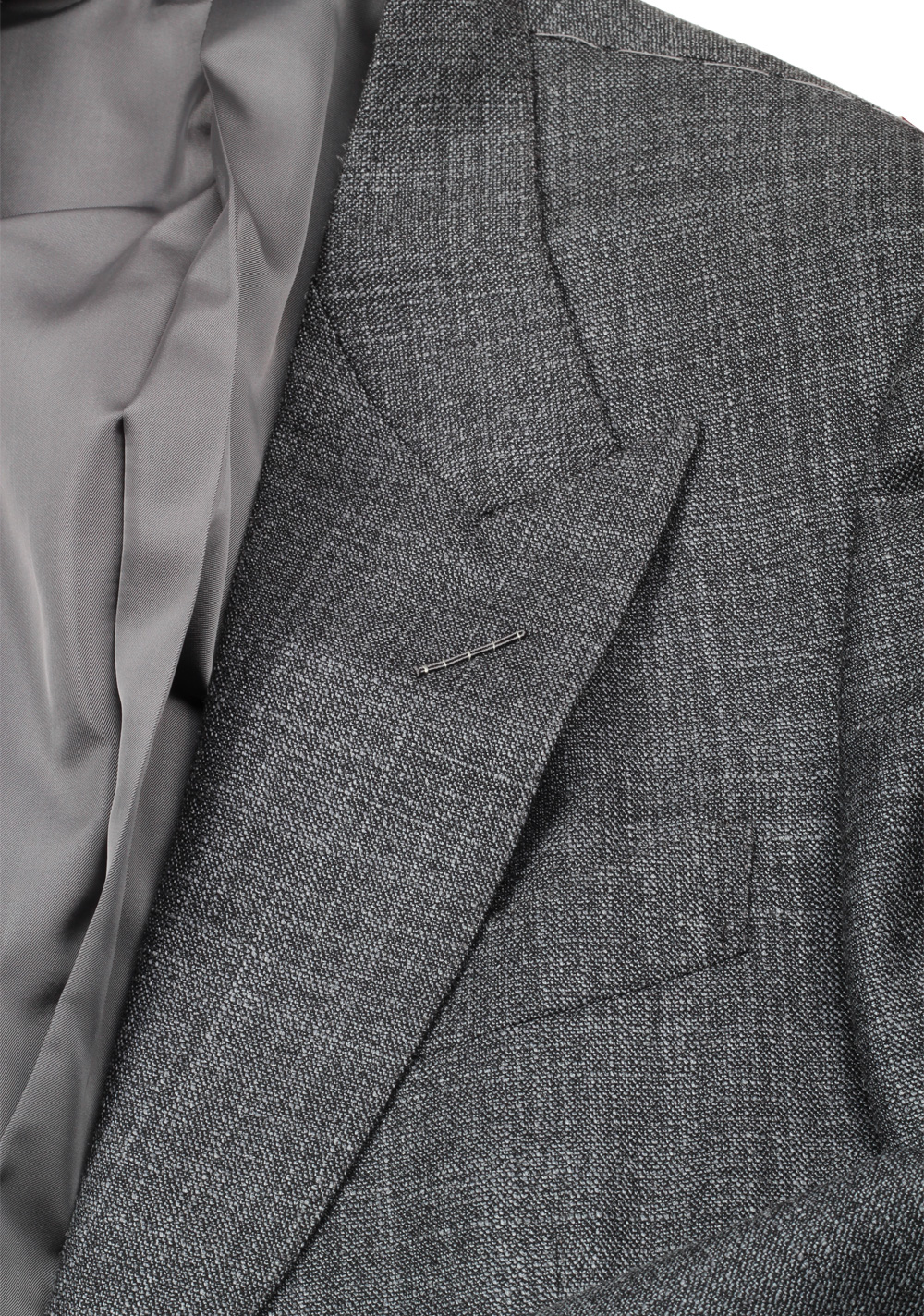 TOM FORD Shelton Gray Suit Size 50 / 40R U.S. In Wool Silk | Costume Limité