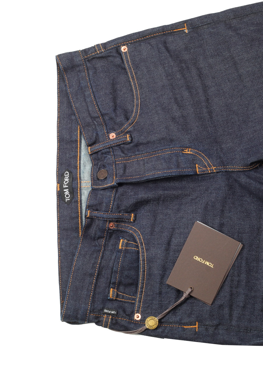 TOM FORD Blue Straight Jeans TFD003 Size 45 / 29 U.S. | Costume Limité
