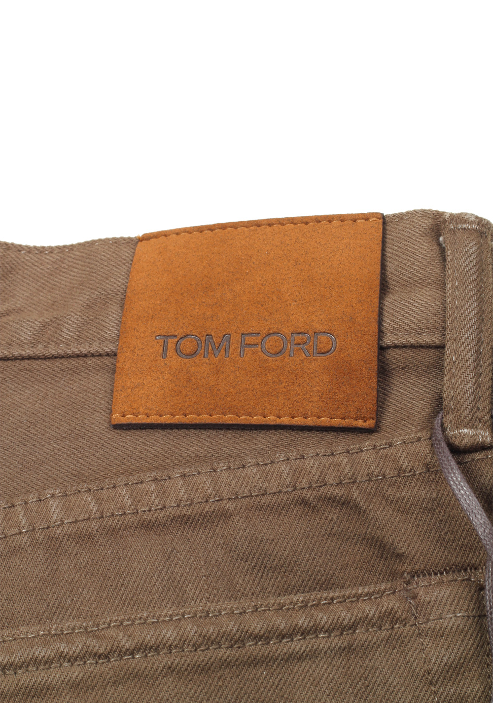 TOM FORD Brown Slim Fit Jeans TFD001 Size 50 / 34 U.S. | Costume Limité