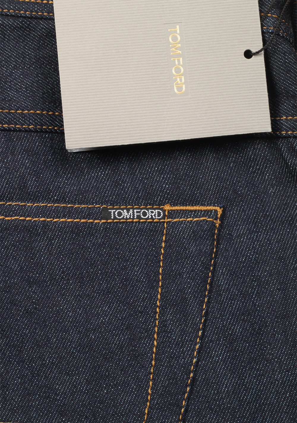 TOM FORD Blue Straight Jeans TFD003 Size 54 / 38 U.S. | Costume Limité