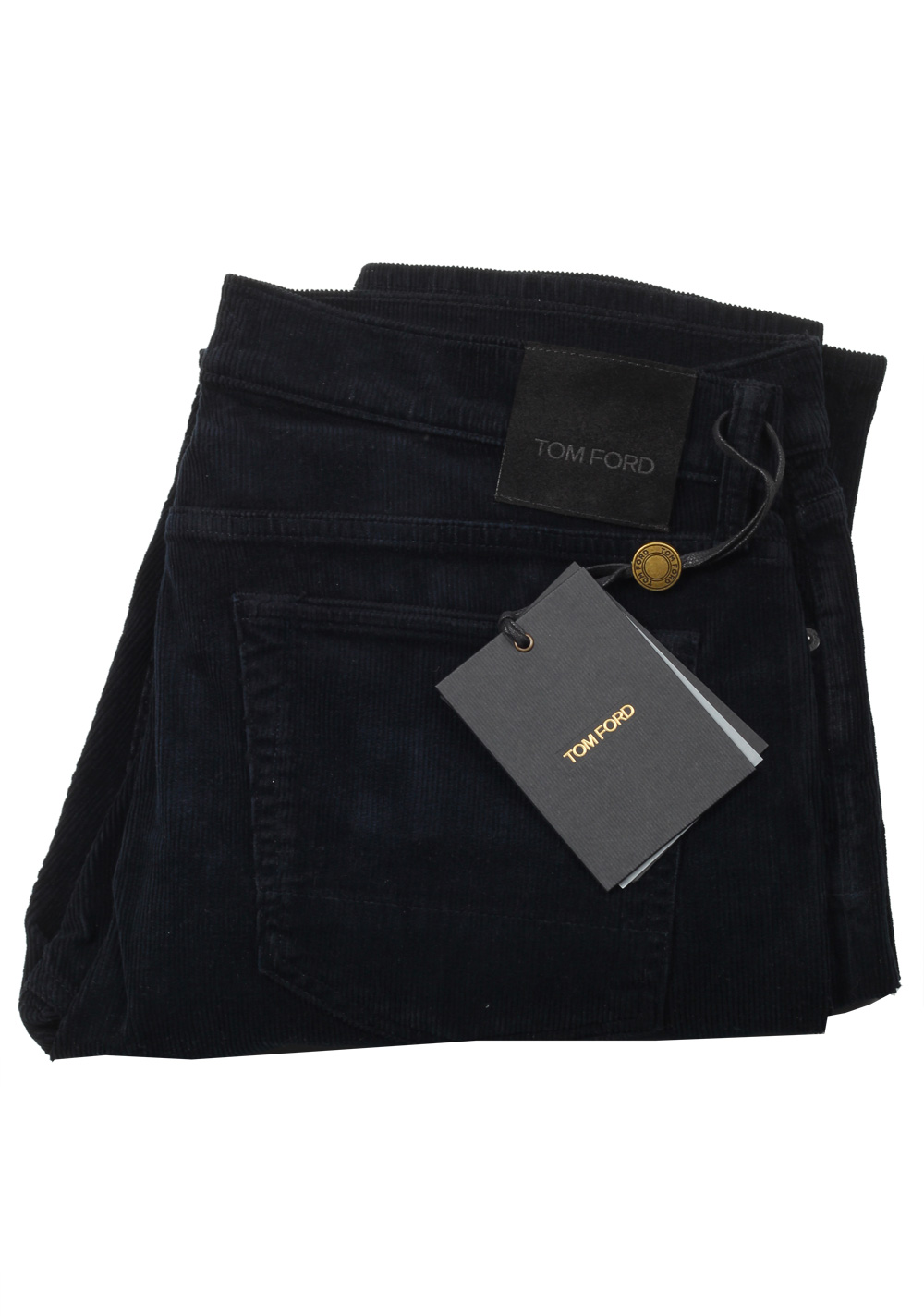 TOM FORD Black Straight Jeans TFD002 Size 52 / 36 U.S. | Costume Limité