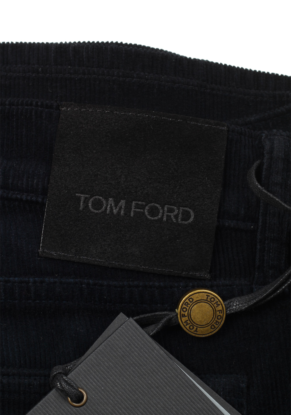 TOM FORD Black Straight Jeans TFD002 Size 52 / 36 U.S. | Costume Limité