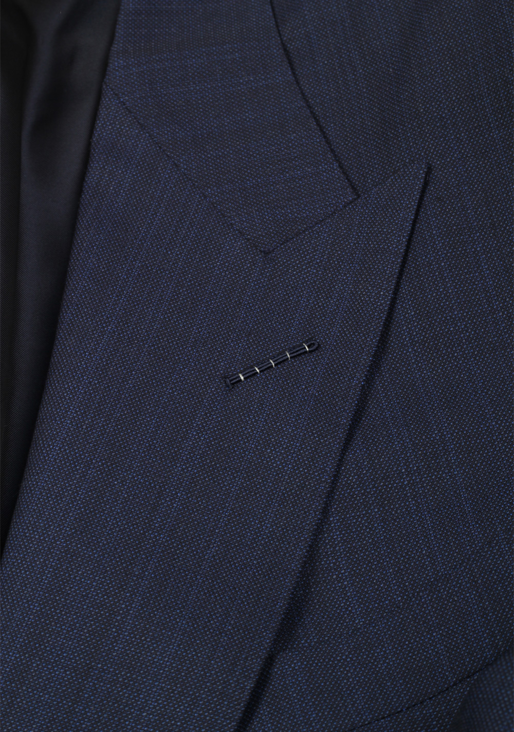 TOM FORD Windsor Blue Suit Size 58 / 48R U.S. Black Wool Fit A | Costume Limité