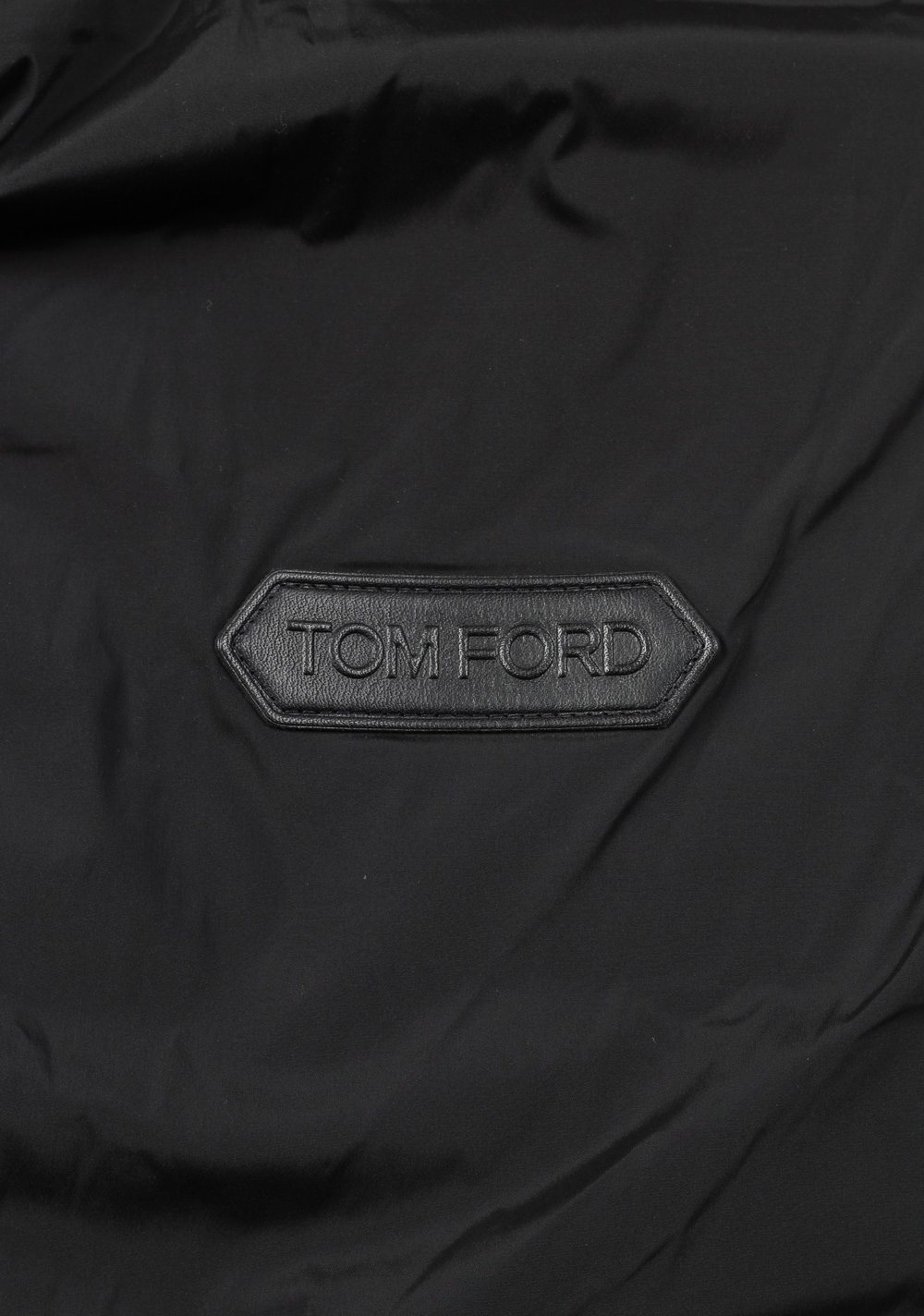 TOM FORD Black James Bond Spectre Knitted Sleeve Bomber Jacket