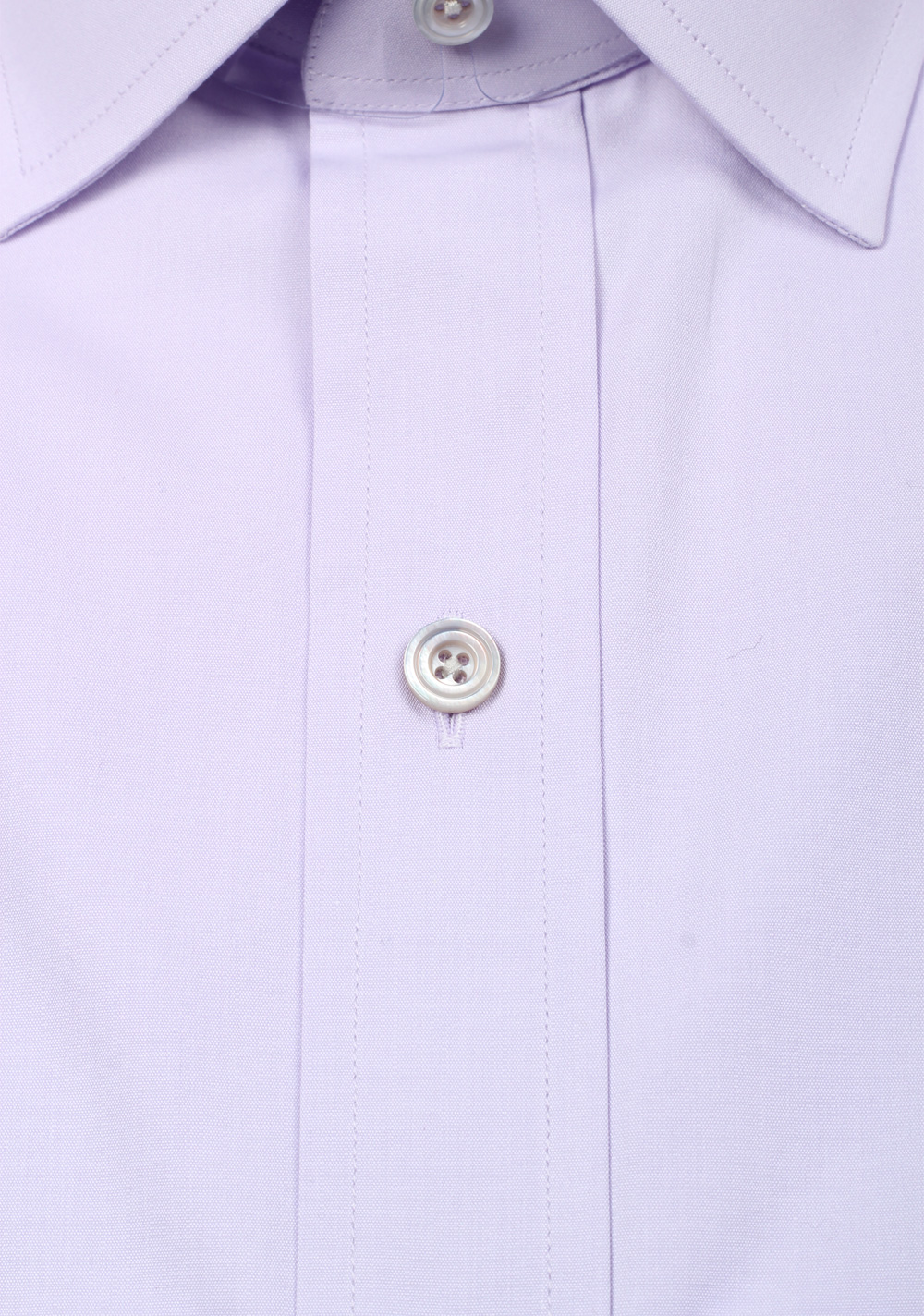 TOM FORD Solid Lilac Dress Shirt Size 38 / 15 U.S. Slim Fit | Costume Limité