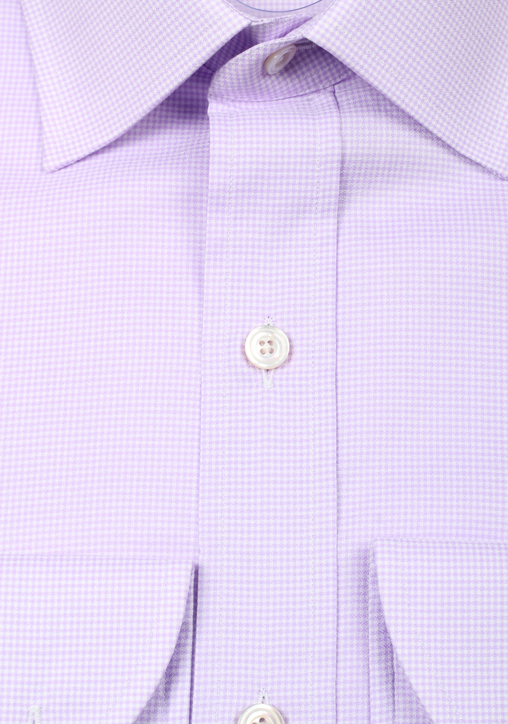 TOM FORD Patterned Lilac Dress Shirt Size 45 / 17,75 U.S. | Costume Limité