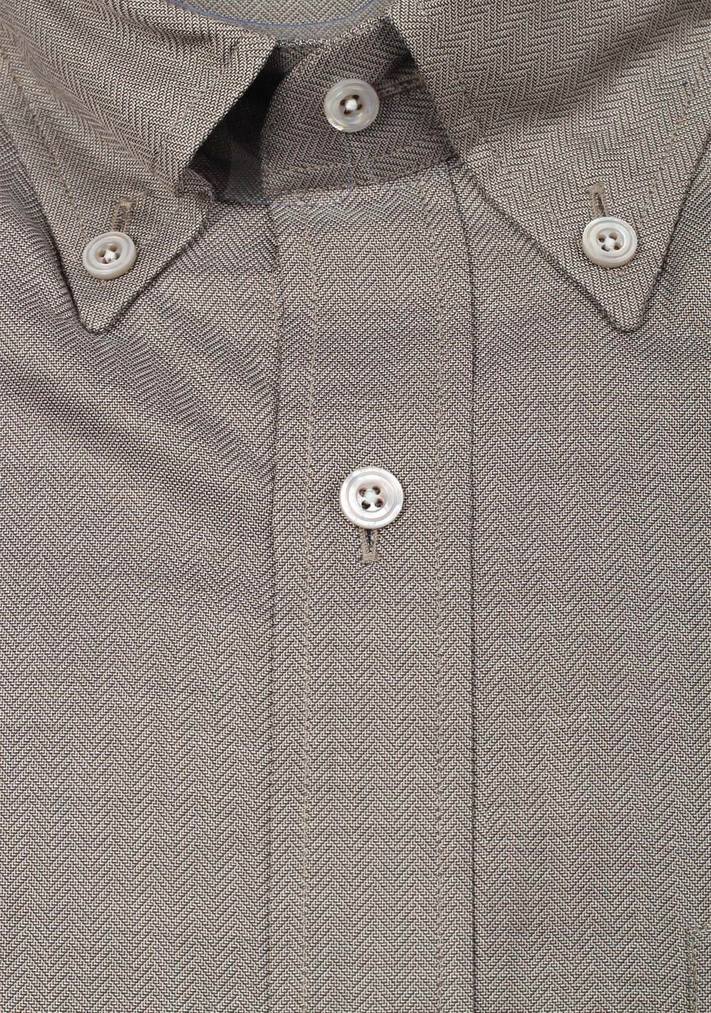 TOM FORD Solid Gray Button Down Dress Shirt Size 40 / 15,75 U.S. | Costume Limité