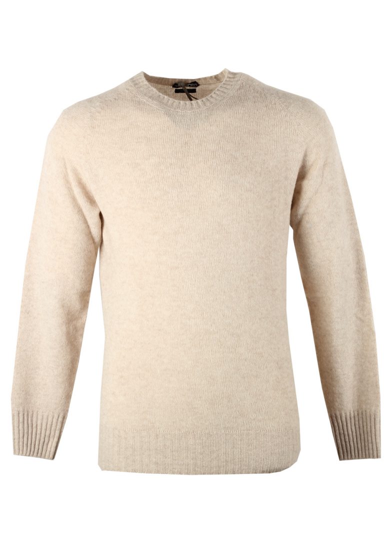 TOM FORD Beige Crew Neck Sweater Size 48 / 38R U.S. In Cashmere Blend - thumbnail | Costume Limité