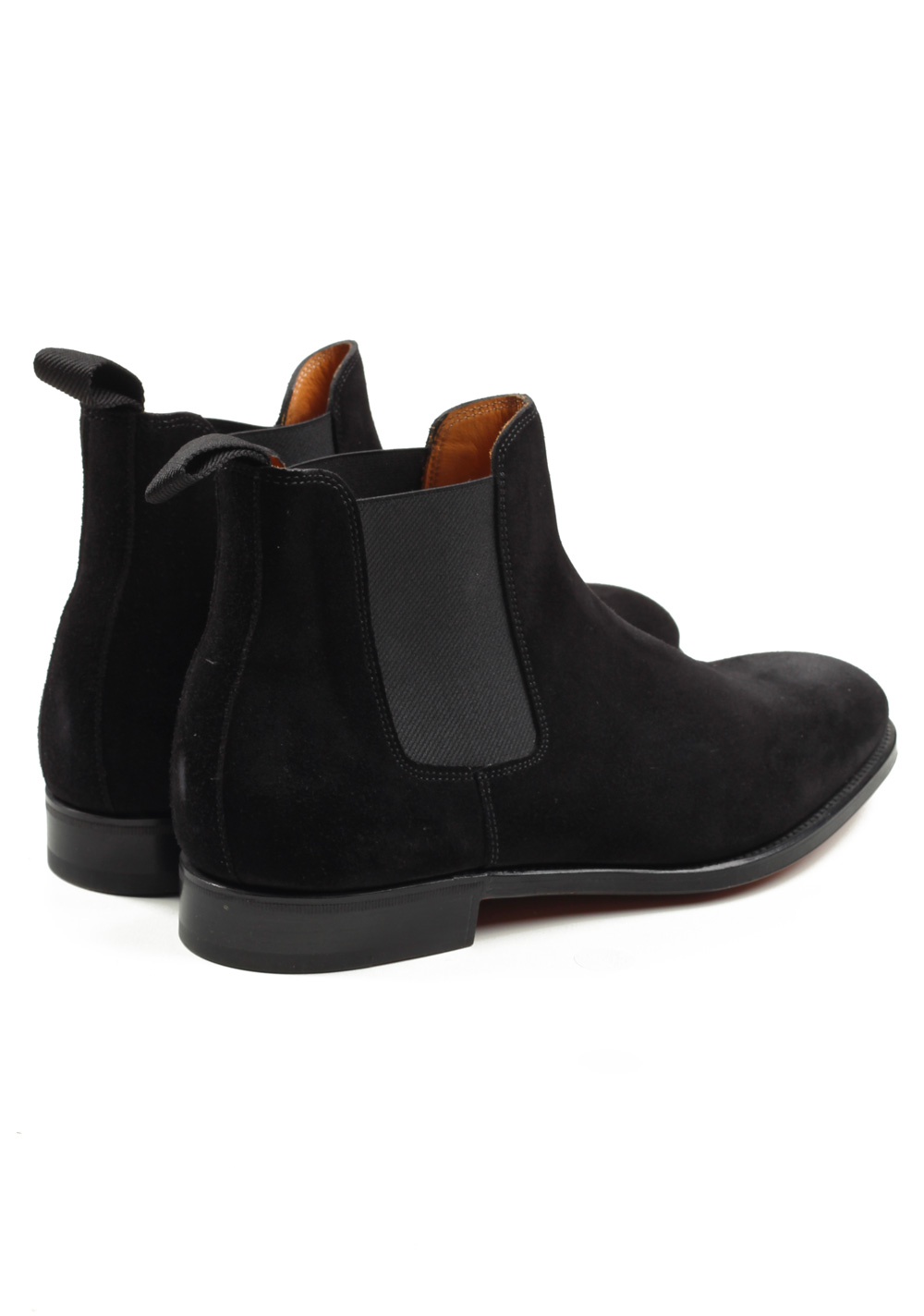 John Lobb Lawry Black Chelsea Boot Shoes Size 7 UK / 8 U.S. On 8695 Last | Costume Limité