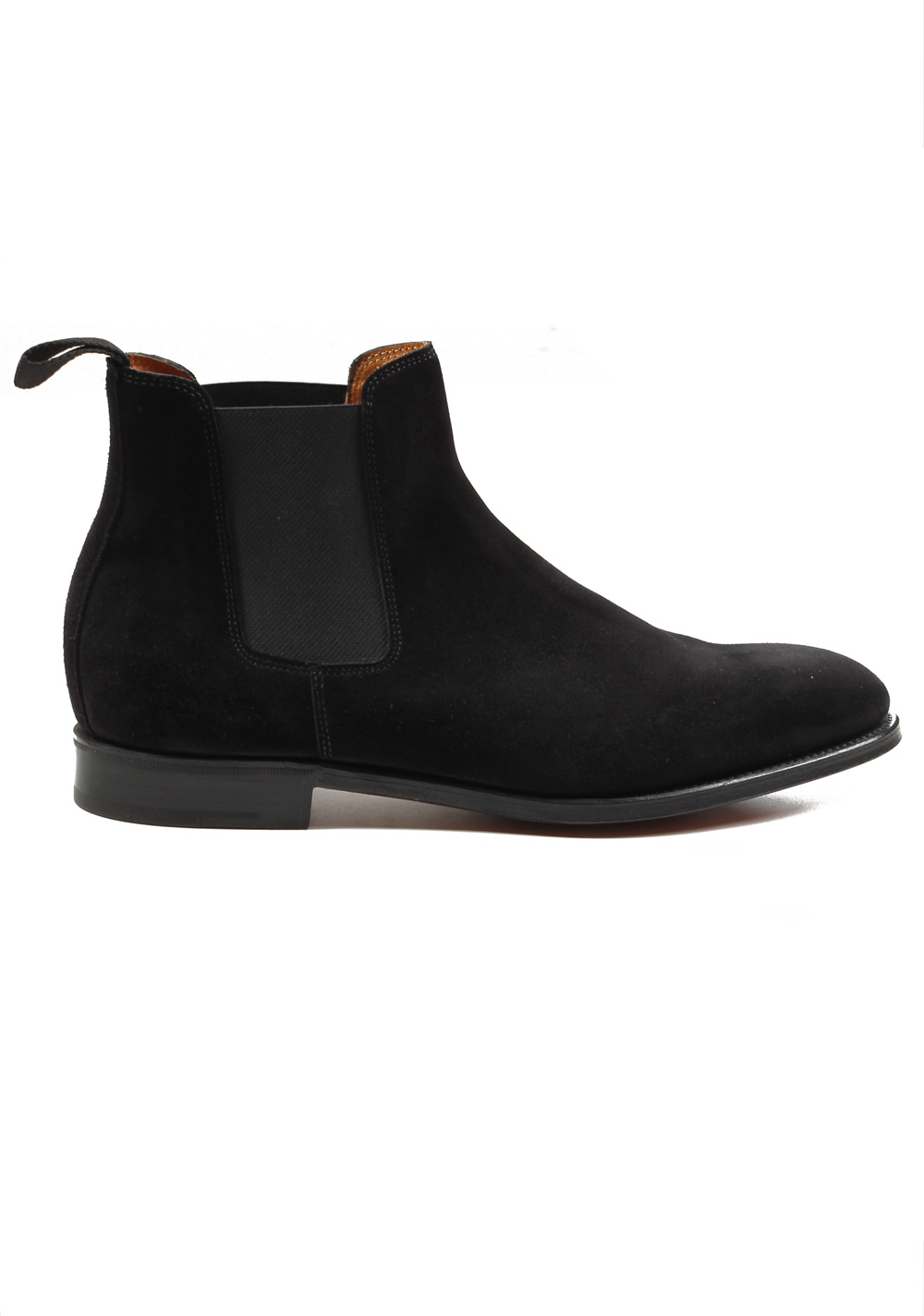 John Lobb Lawry Black Chelsea Boot Shoes Size 7 UK / 8 U.S. On 8695 Last | Costume Limité