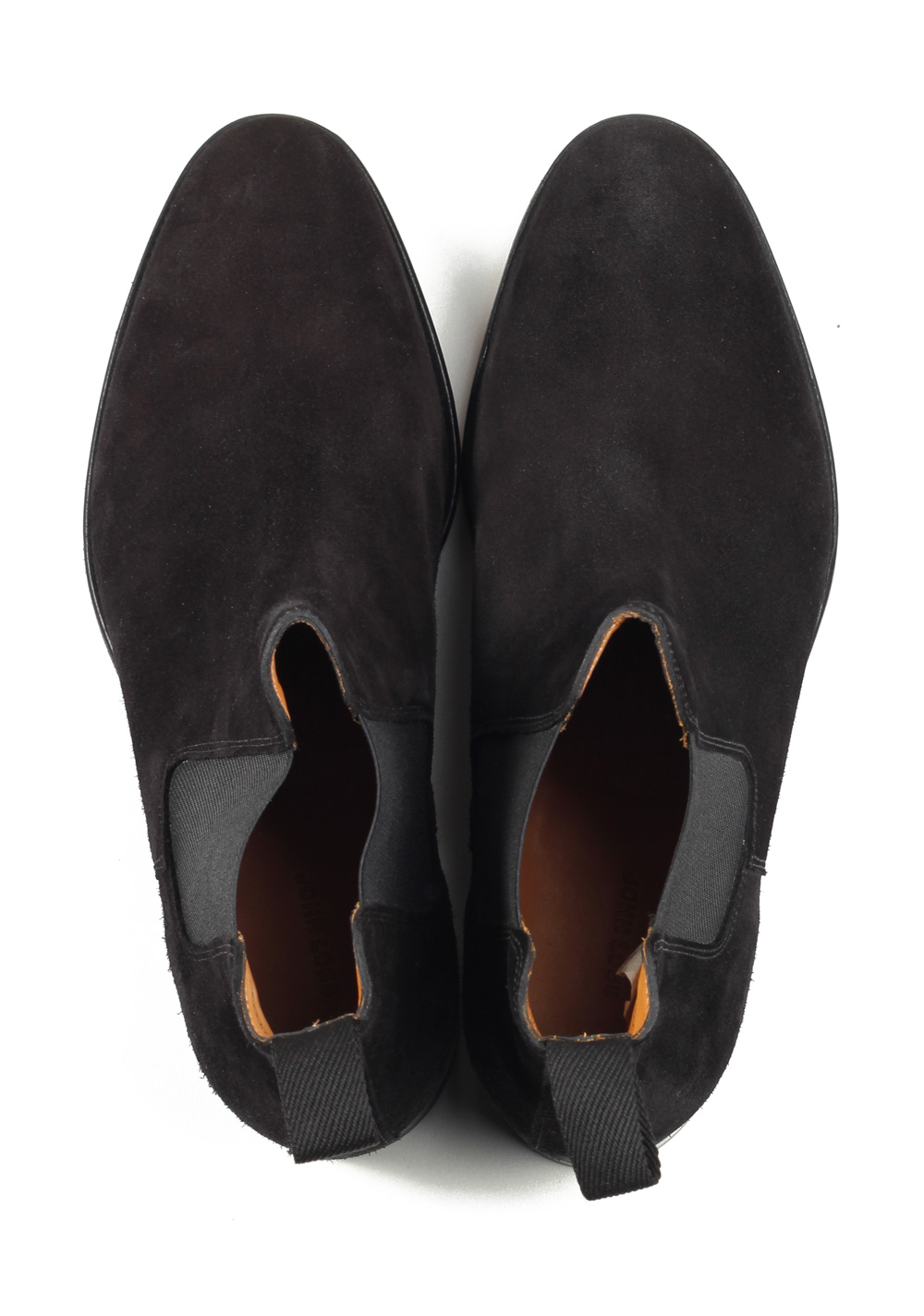 John Lobb Lawry Black Chelsea Boot Shoes Size 7 UK / 8 U.S. On 8695 Last | Costume Limité