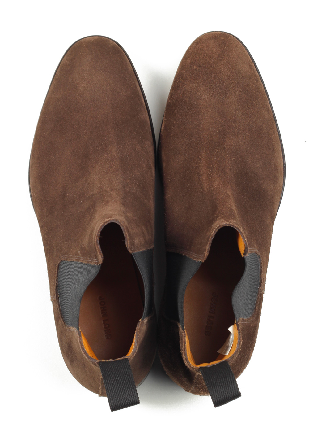 John Lobb Lawry Brown Chelsea Boot Shoes Size 7,5 UK / 8,5 U.S. On 8695 Last | Costume Limité