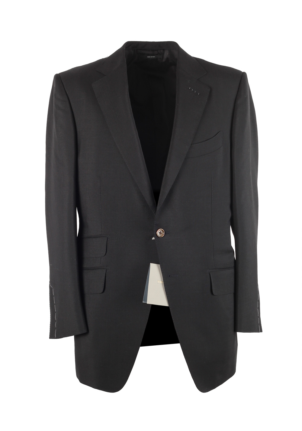TOM FORD O’Connor Black Suit Size 50C/ 40S U.S. In Mohair Cashmere | Costume Limité