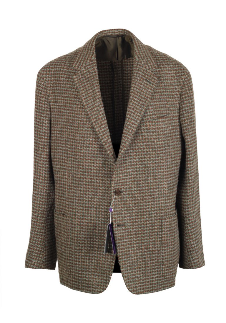 Ralph Lauren Purple Label Brown Sport Coat Size 56 / 46R U.S. In Lambswool Alpaca - thumbnail | Costume Limité