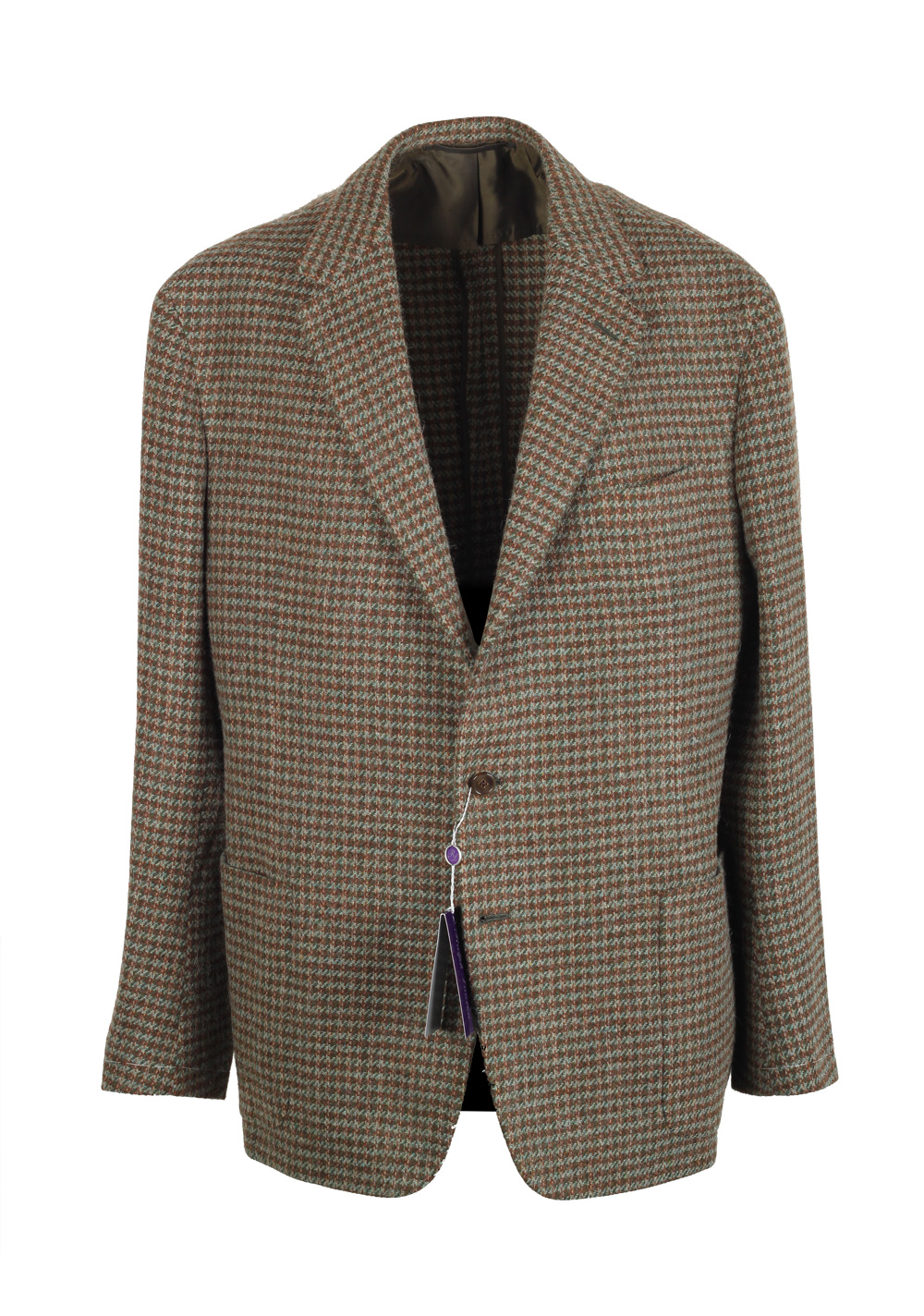 Ralph Lauren Purple Label Brown Sport Coat Size 56 / 46R U.S. In Lambswool Alpaca | Costume Limité