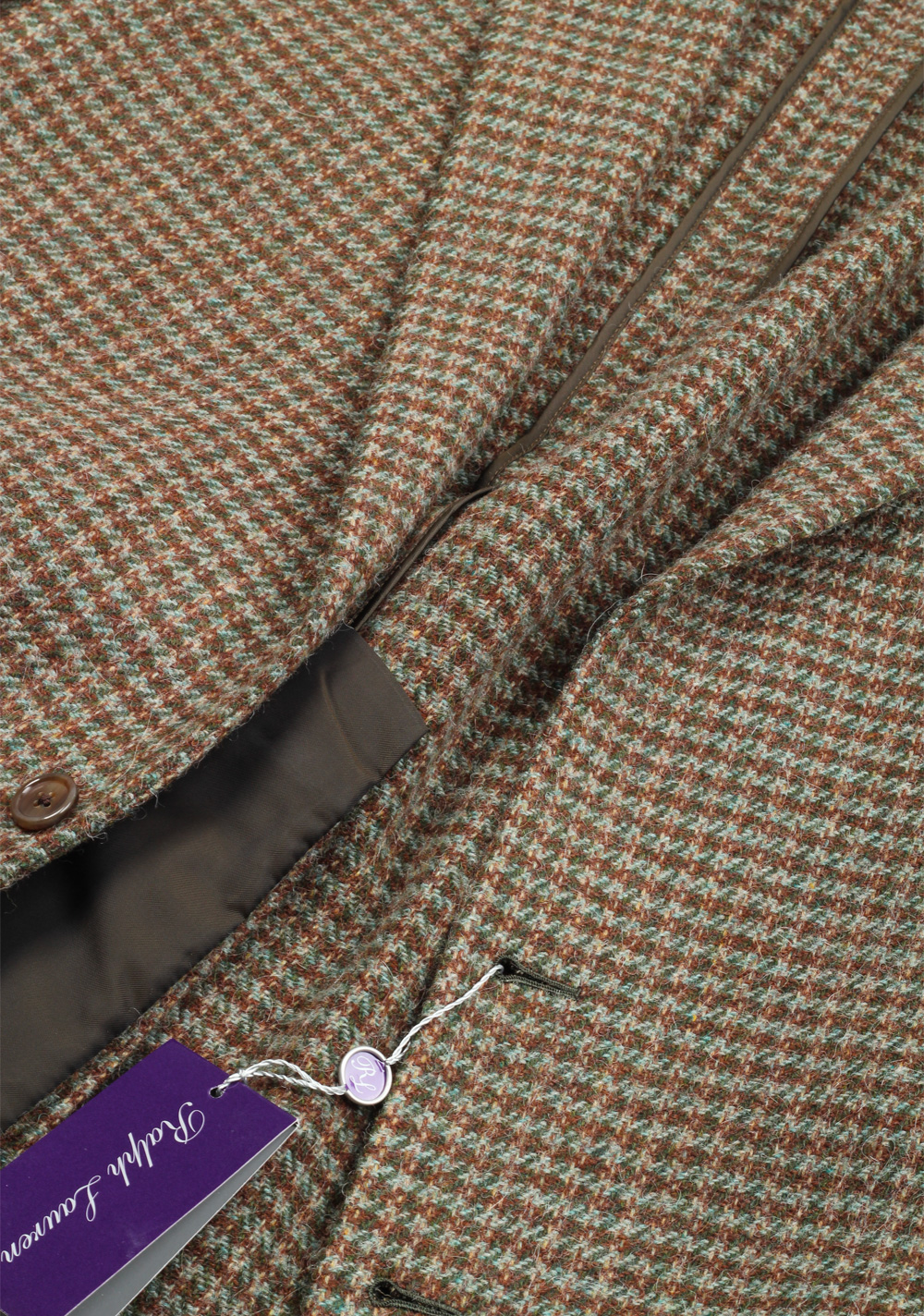 Ralph Lauren Purple Label Brown Sport Coat Size 56 / 46R U.S. In Lambswool Alpaca | Costume Limité