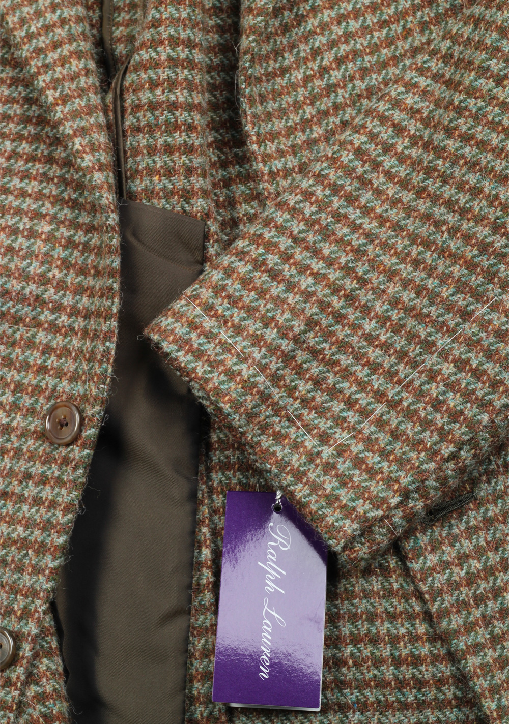 Ralph Lauren Purple Label Brown Sport Coat Size 56 / 46R U.S. In Lambswool Alpaca | Costume Limité