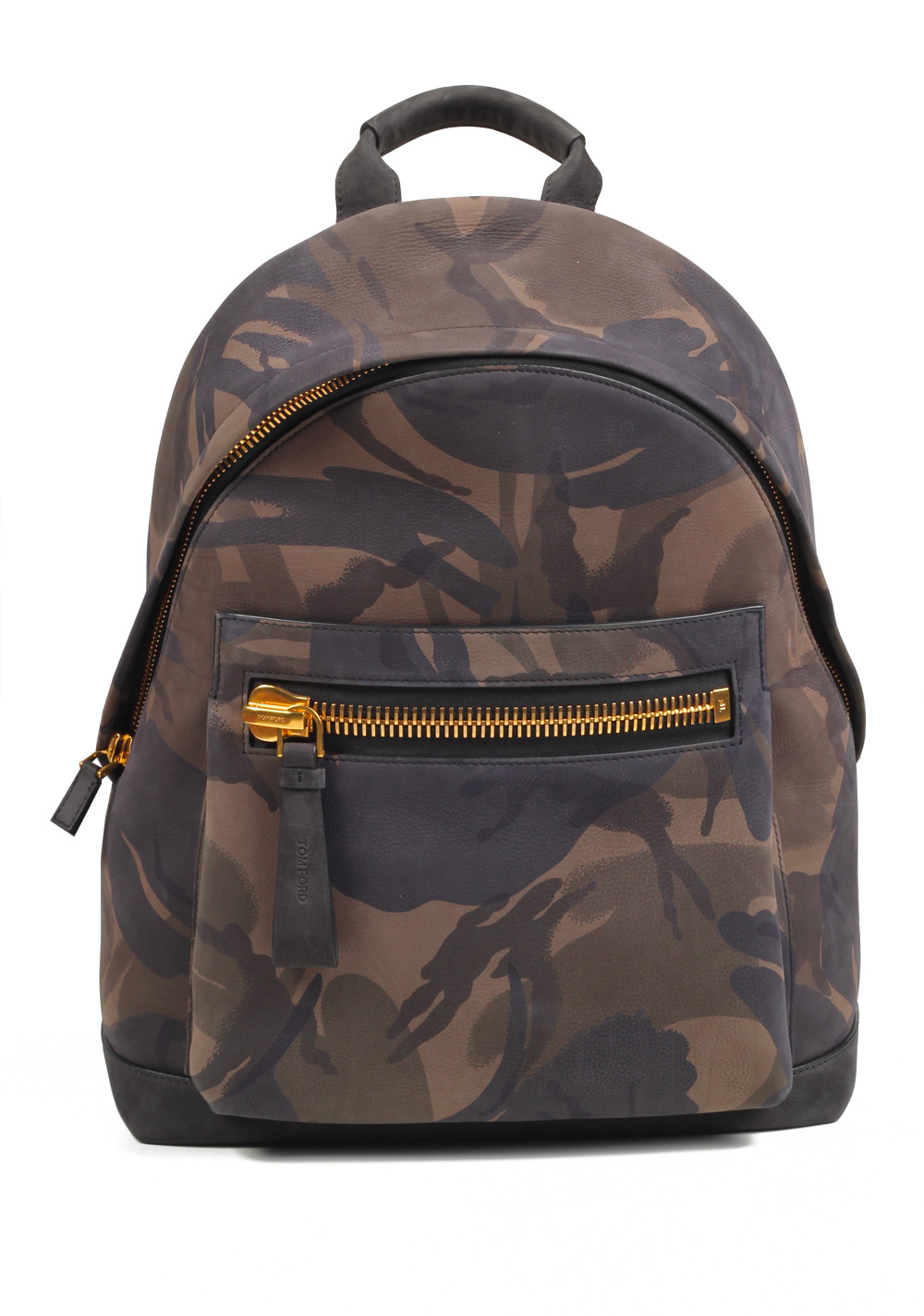 TOM FORD Camouflage Green Black Medium Buckley Backpack Bag | Costume Limité