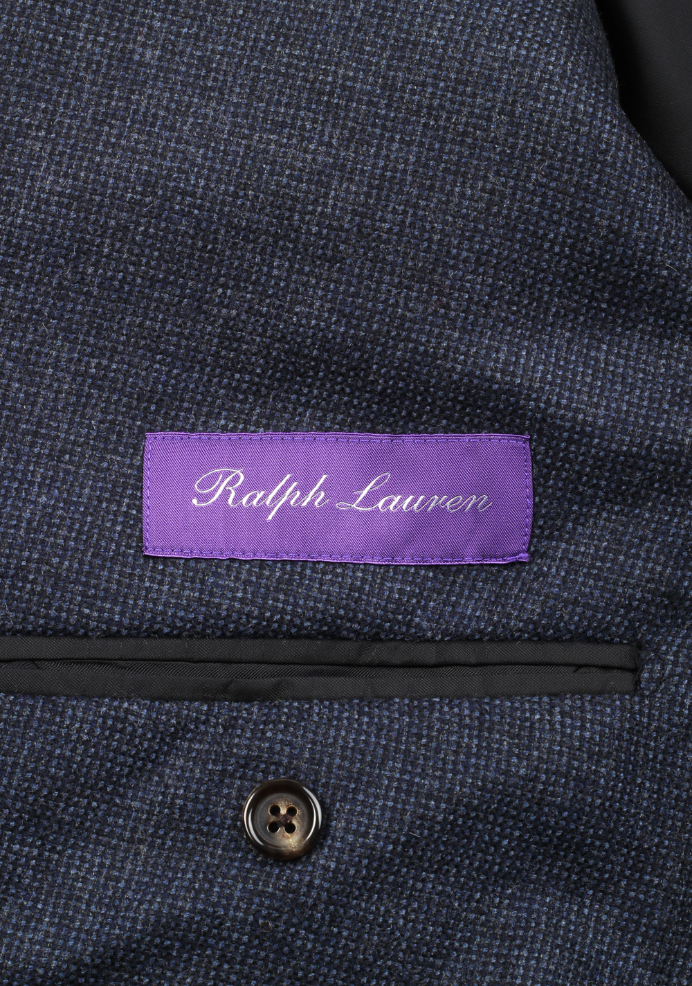 Ralph Lauren Purple Label Blue Sport Coat Size 50 / 40R U.S. In Cashmere Silk | Costume Limité