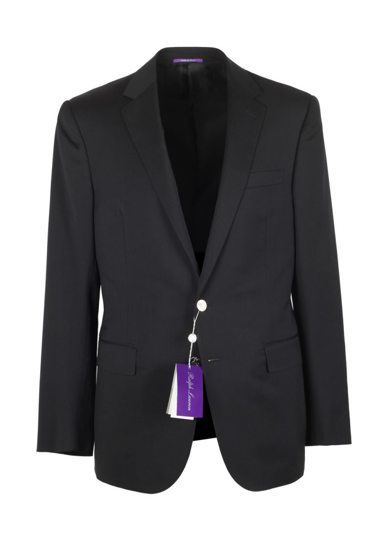 Ralph Lauren Purple Label Black Sport Coat Size 50 / 40R U.S. In Wool - thumbnail | Costume Limité