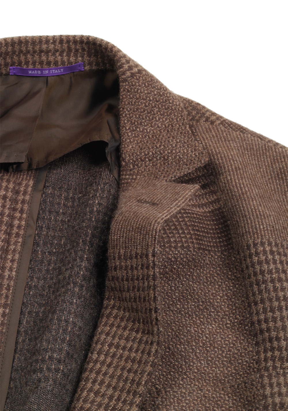 Ralph Lauren Purple Label Brown Sport Coat Size 50 / 40L U.S. In Cashmere Blend | Costume Limité