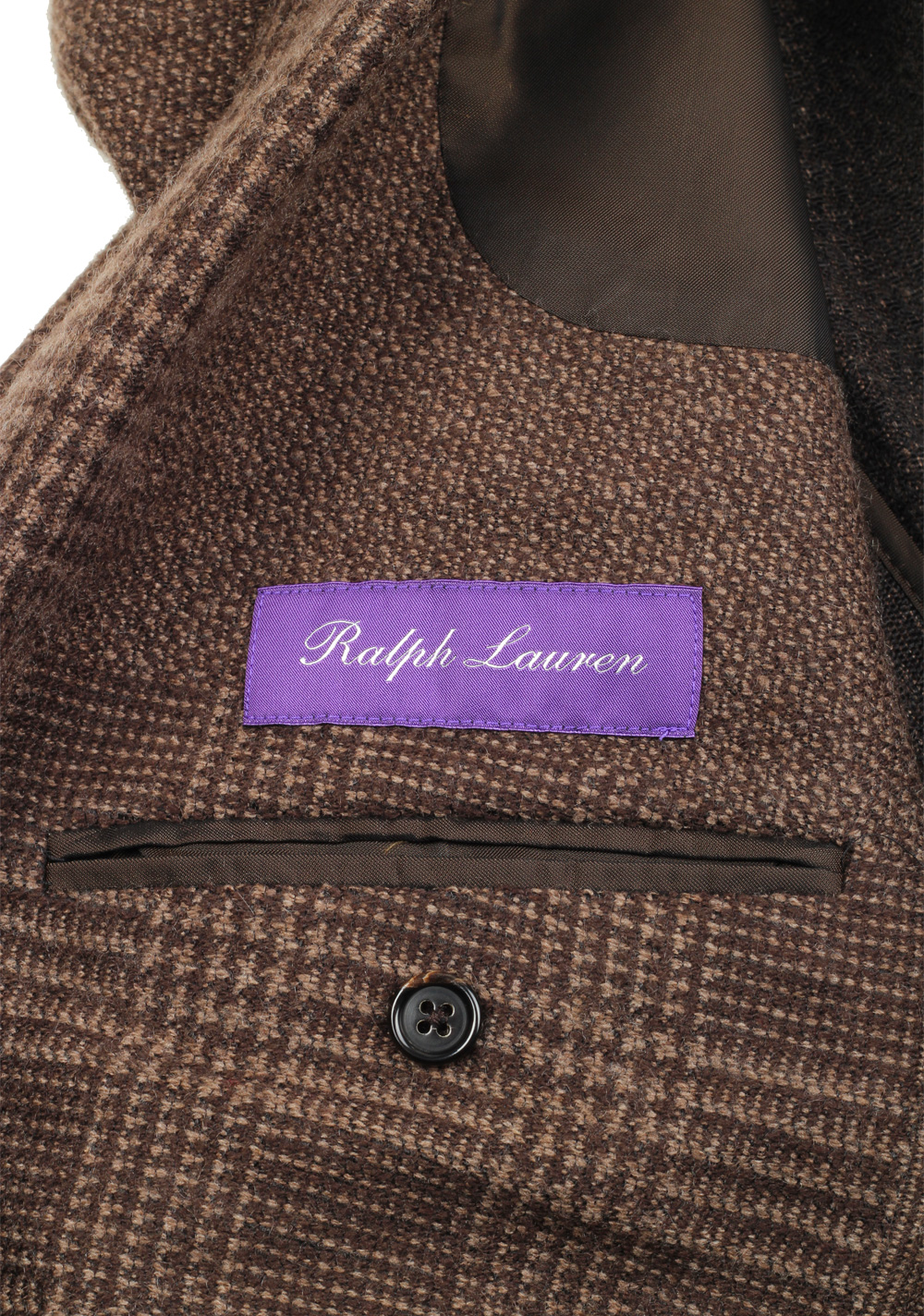 Ralph Lauren Purple Label Brown Sport Coat Size 50 / 40L U.S. In Cashmere Blend | Costume Limité