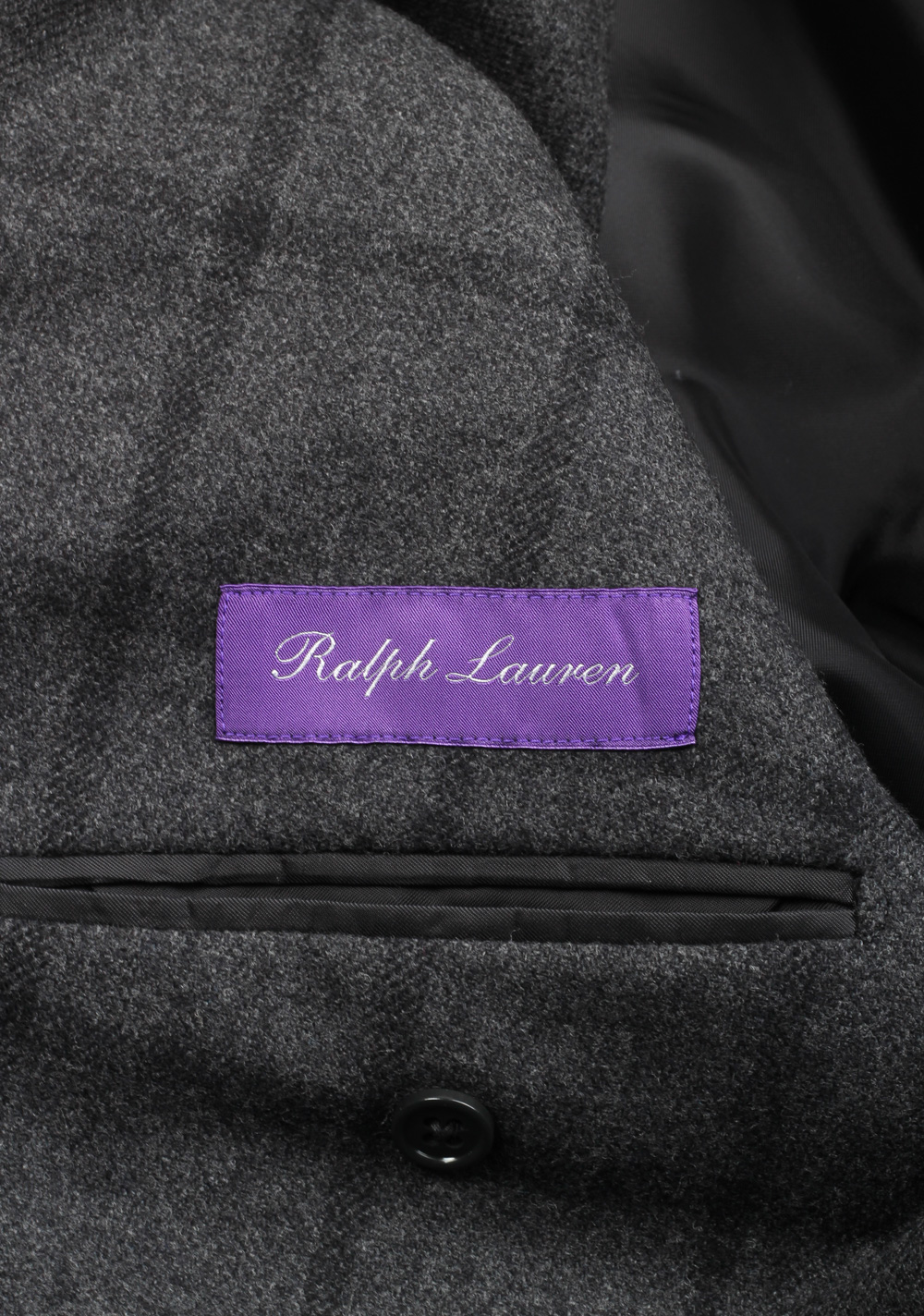 Ralph Lauren Purple Label Gray Sport Coat Size 52 / 42R U.S. In Cashmere Blend | Costume Limité