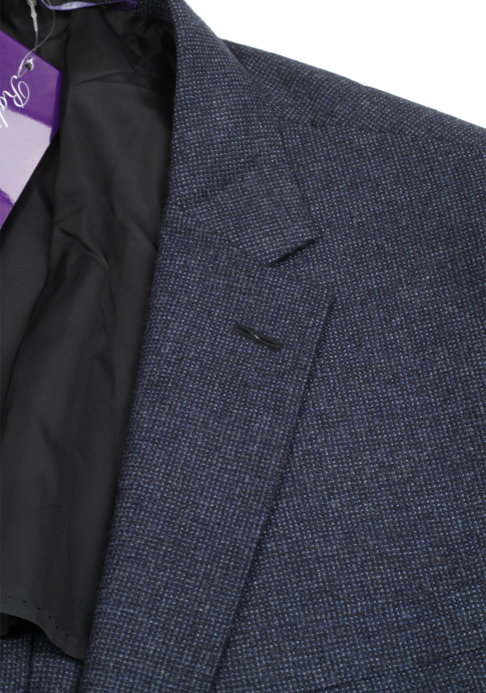 Ralph Lauren Purple Label Blue Sport Coat Size 54 / 44R U.S. In Cashmere Blend | Costume Limité