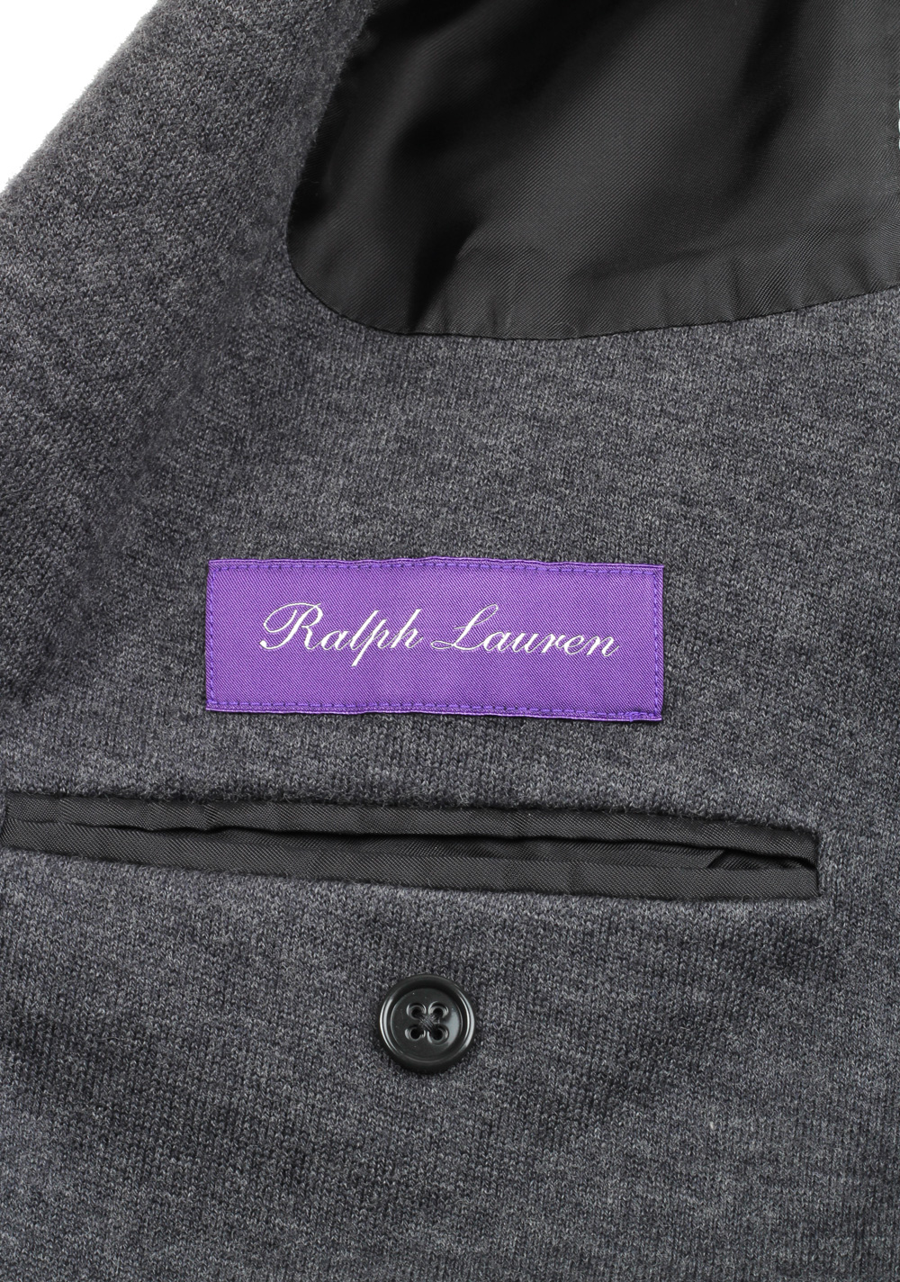 Ralph Lauren Purple Label Gray Sport Coat Size 50 / 40R U.S. In Wool Blend | Costume Limité