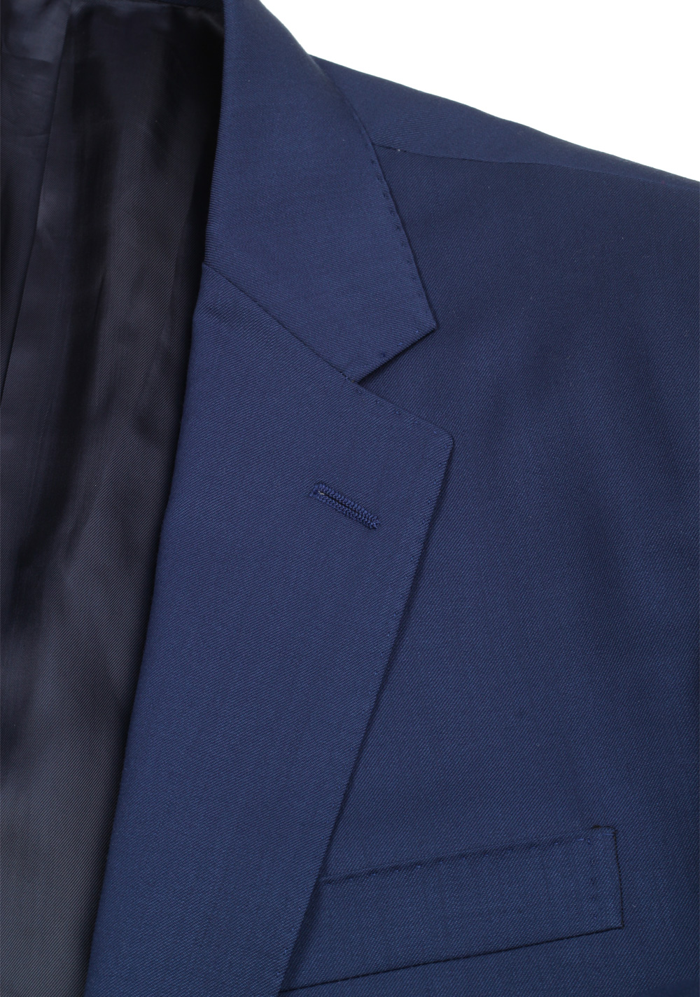 Ralph Lauren Purple Label Blue Suit Size 50L / 40L U.S. In Wool | Costume Limité