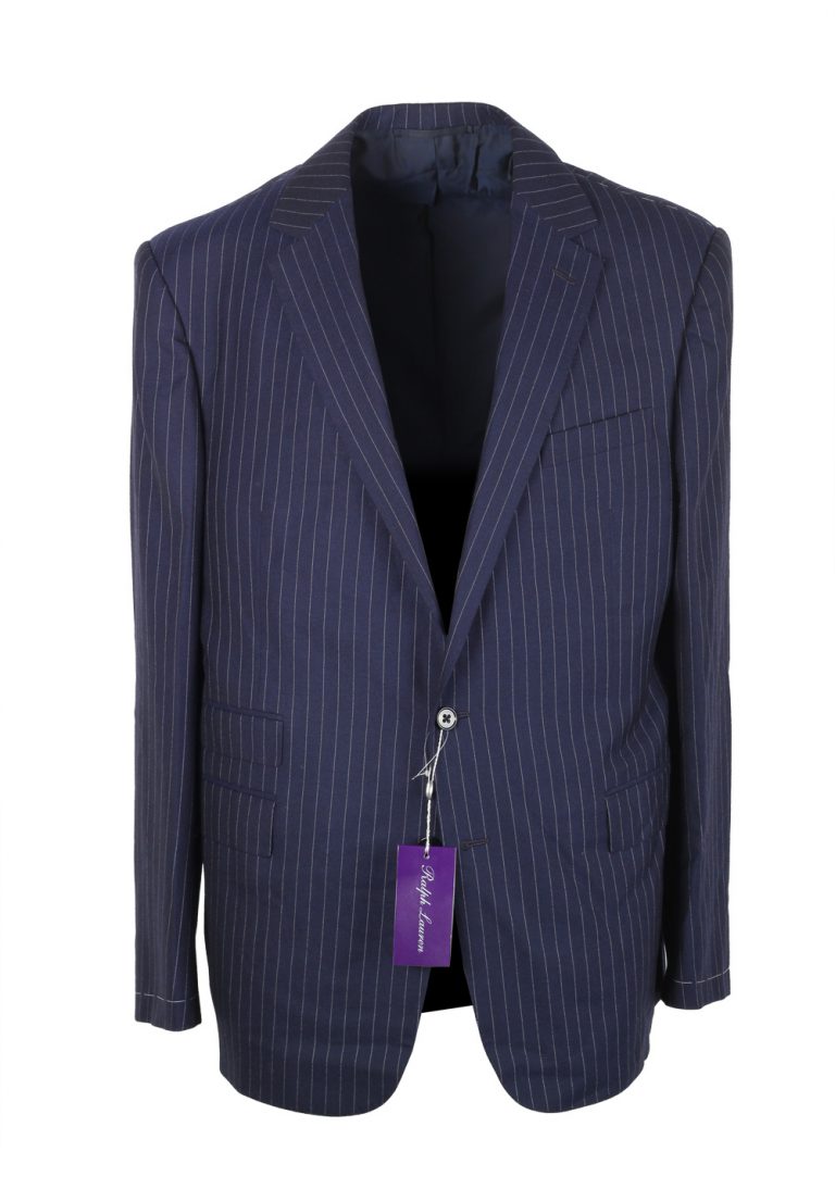 Ralph Lauren Purple Label Blue Suit Size 54 / 44 U.S. In Wool - thumbnail | Costume Limité