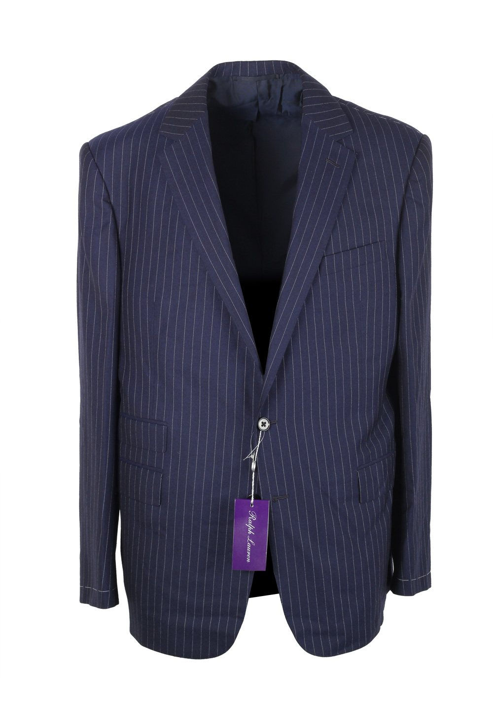 Ralph Lauren Purple Label Blue Suit Size 54 / 44 U.S. In Wool | Costume Limité