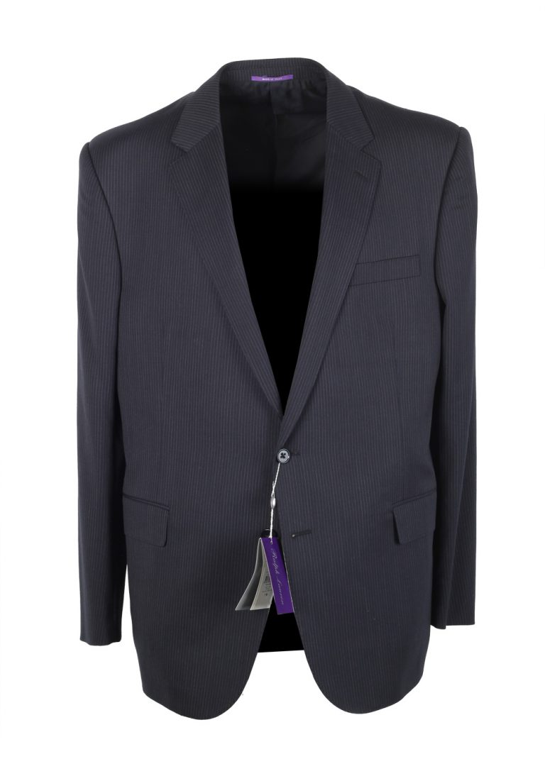 Ralph Lauren Purple Label Blue Suit Size 56 / 46 U.S. In Wool - thumbnail | Costume Limité