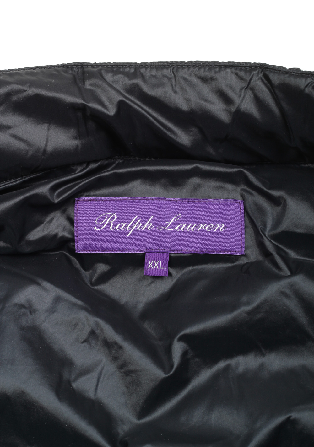 Ralph Lauren Purple Label Black Gilet Vest Size XXL / 58 / 48 U.S. | Costume Limité