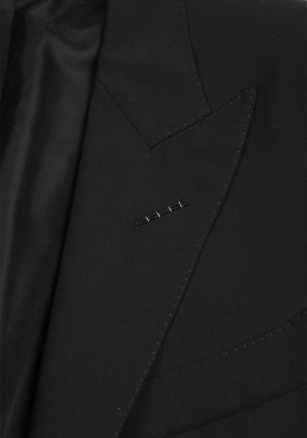 TOM FORD O’Connor Black Suit Size 48C / 38S U.S. Wool Silk Fit Y | Costume Limité