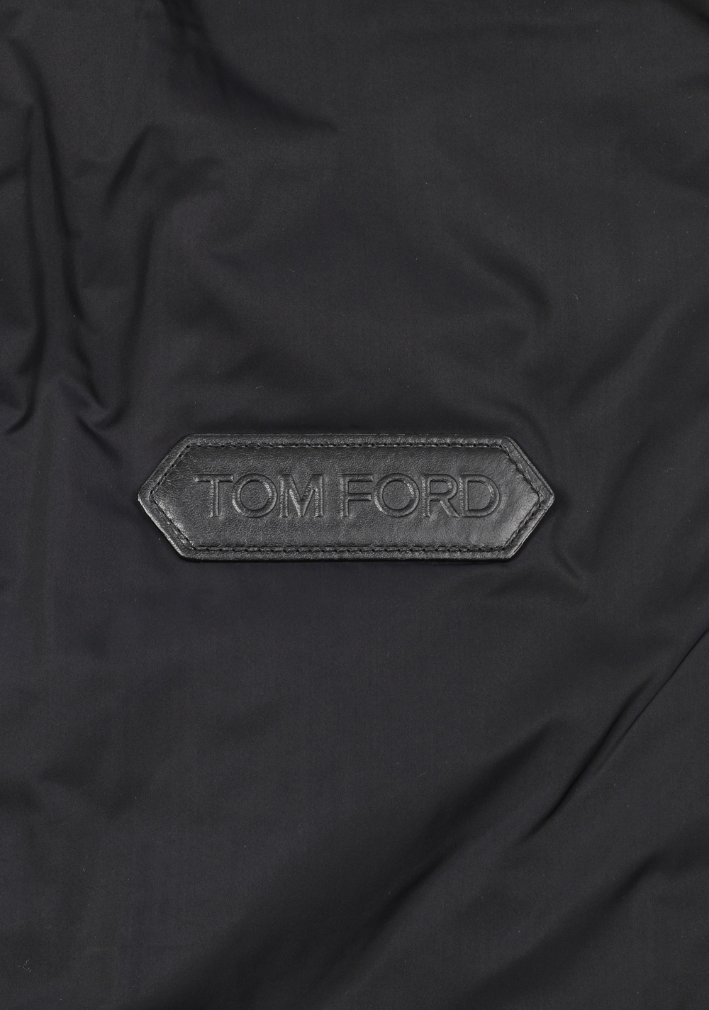 TOM FORD Black James Bond Spectre Knitted Sleeve Bomber Jacket  Size 48 / 38R U.S. | Costume Limité