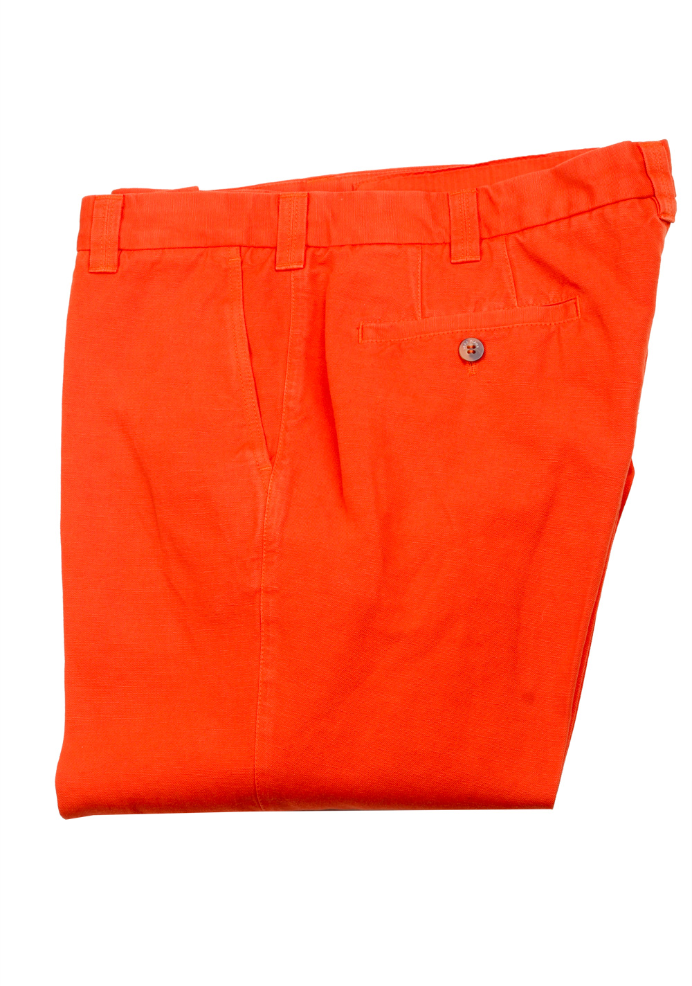Loro Piana Orange Trousers Size 56 / 40 U.S. | Costume Limité