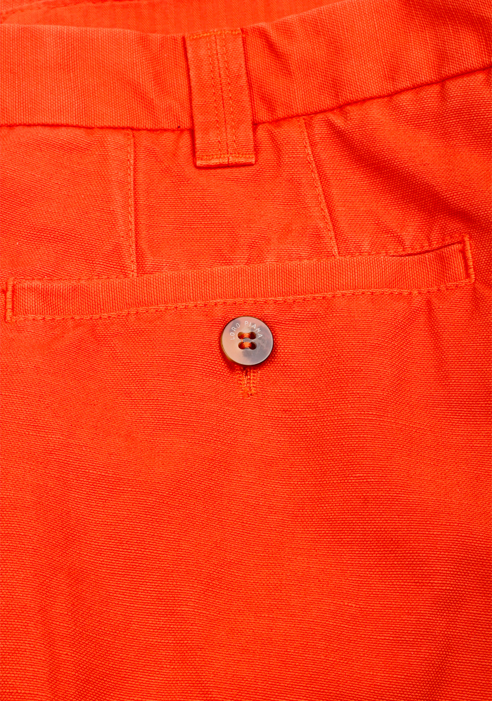 Loro Piana Orange Trousers Size 52 / 36 U.S. | Costume Limité