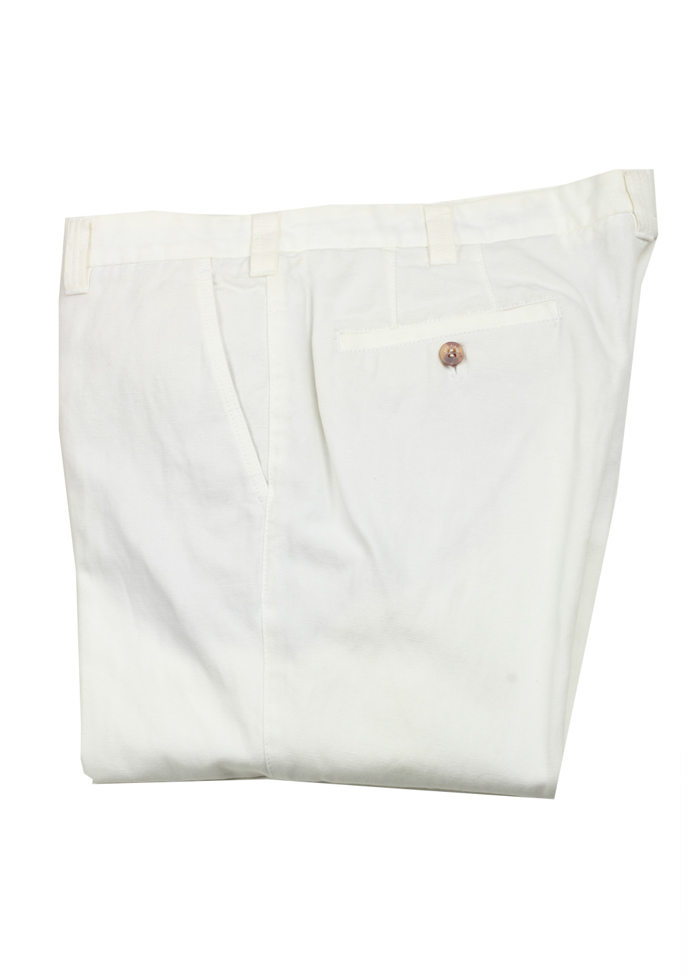 Loro Piana White Trousers Size 50 / 34 U.S. | Costume Limité