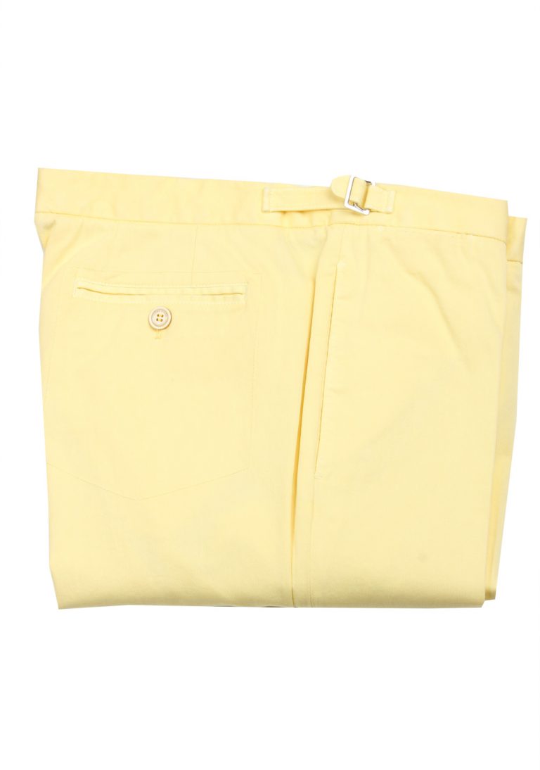 Loro Piana Yellow Trousers Size 50 / 34 U.S. - thumbnail | Costume Limité