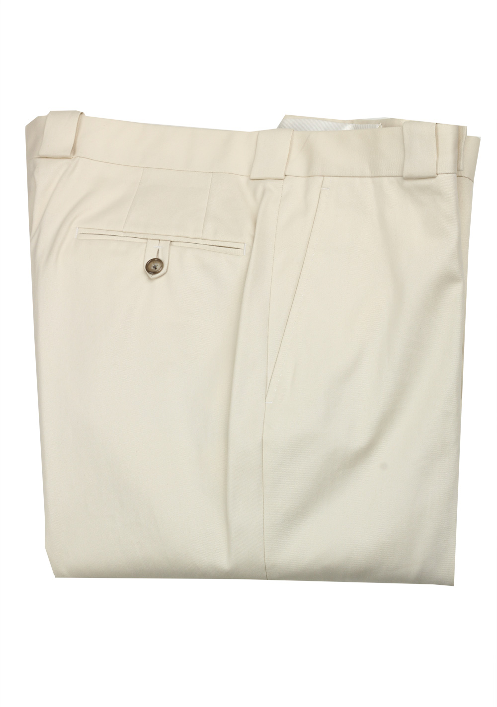 TOM FORD Beige Cotton Trousers Size 56 / 40 U.S. | Costume Limité