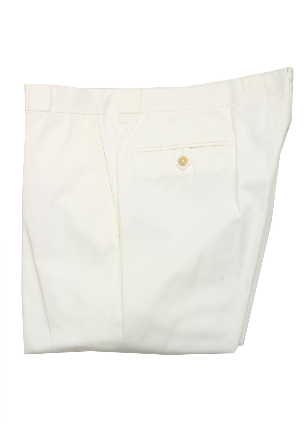TOM FORD White Cotton Trousers Size 56 / 40 U.S. | Costume Limité