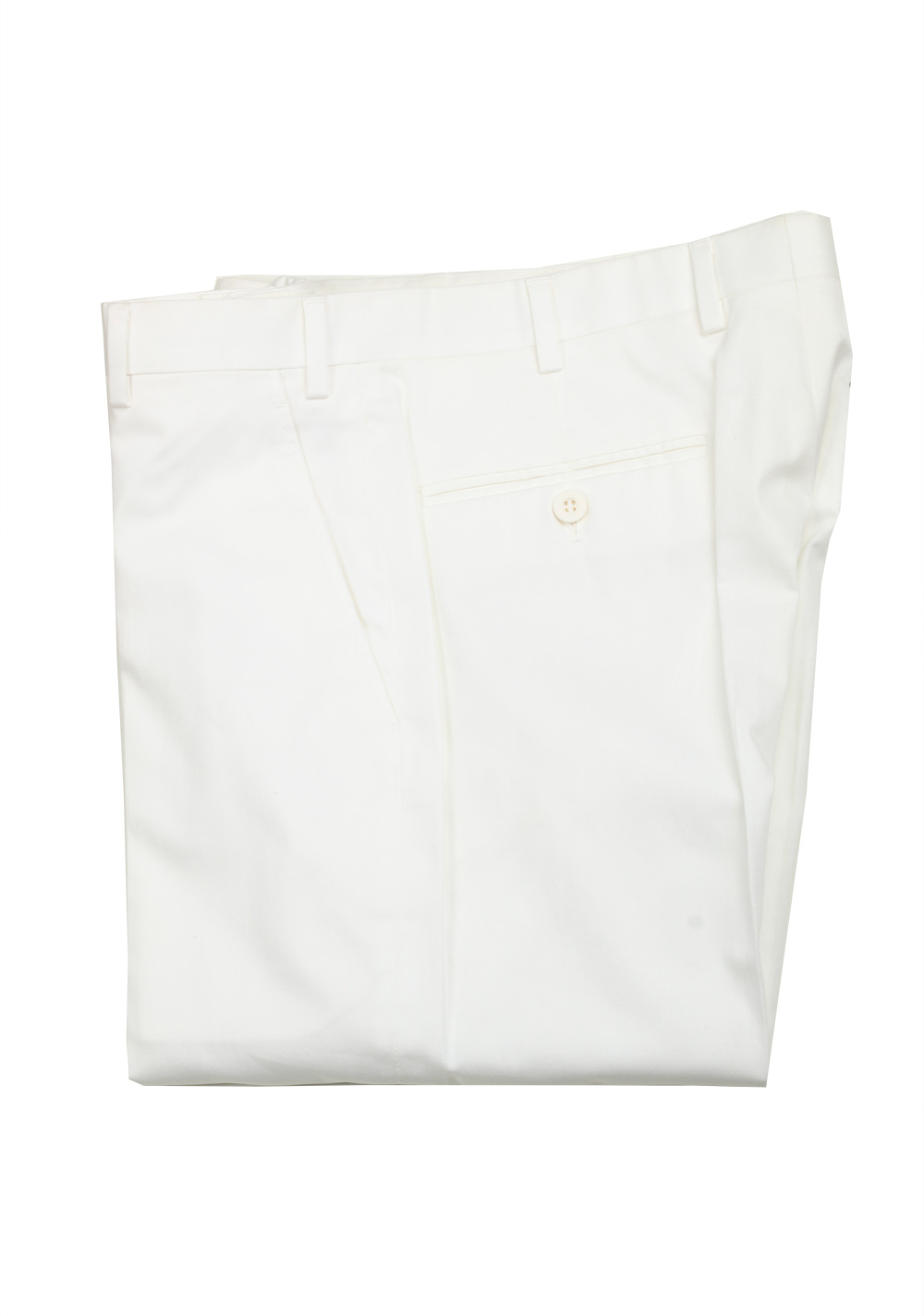 Brioni White Trousers Size 48 / 32 U.S. | Costume Limité