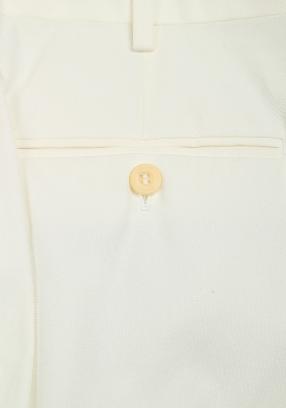 Brioni Off White Trousers Size 48 / 32 U.S. | Costume Limité